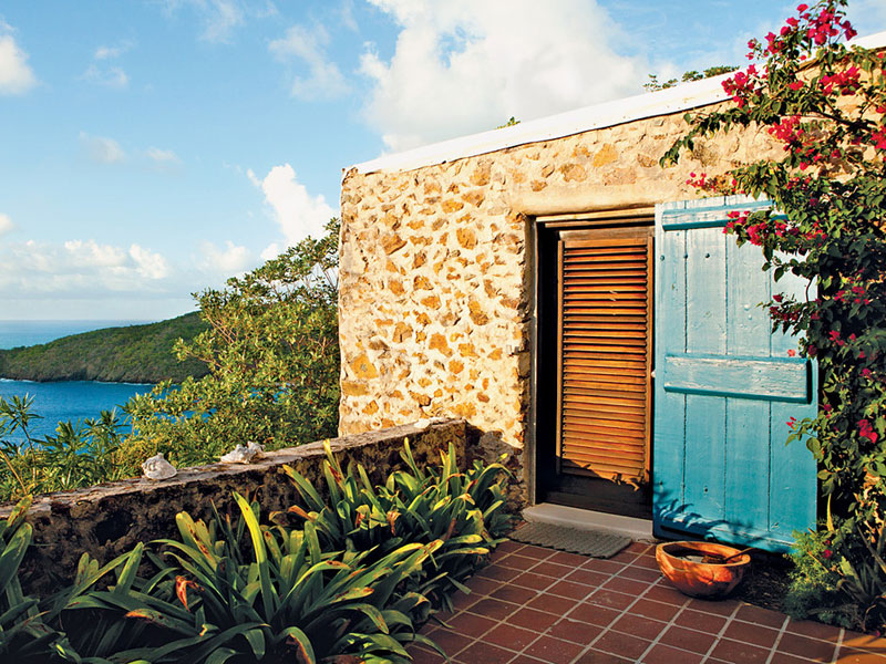 family resorts in the british virgin islands - guana island