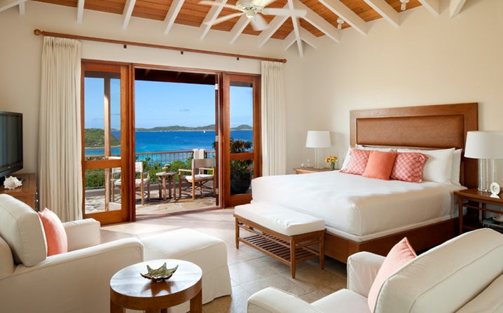 family resorts in the british virgin islands - rosewood little dix bay