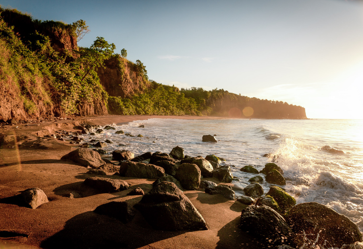 Brilliant Black Sand Beaches in the Caribbean - Foodica