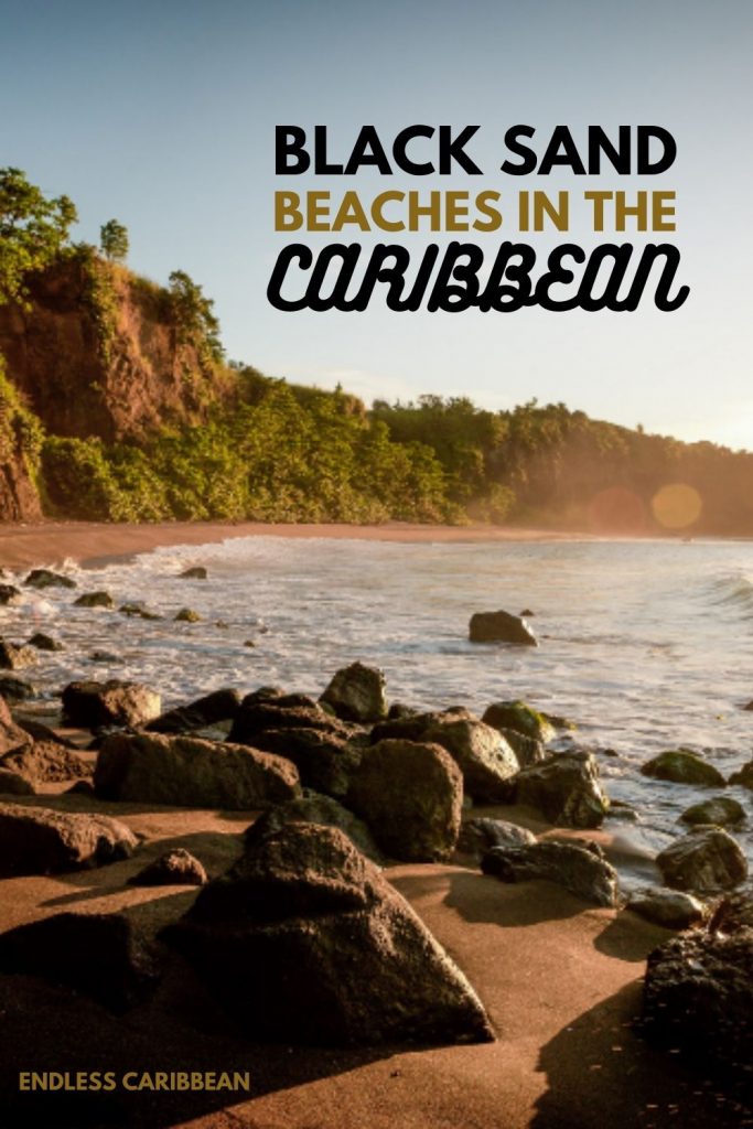 Pinterest- Endless Caribbean - Brilliant Black Sand Beaches in the Caribbean
