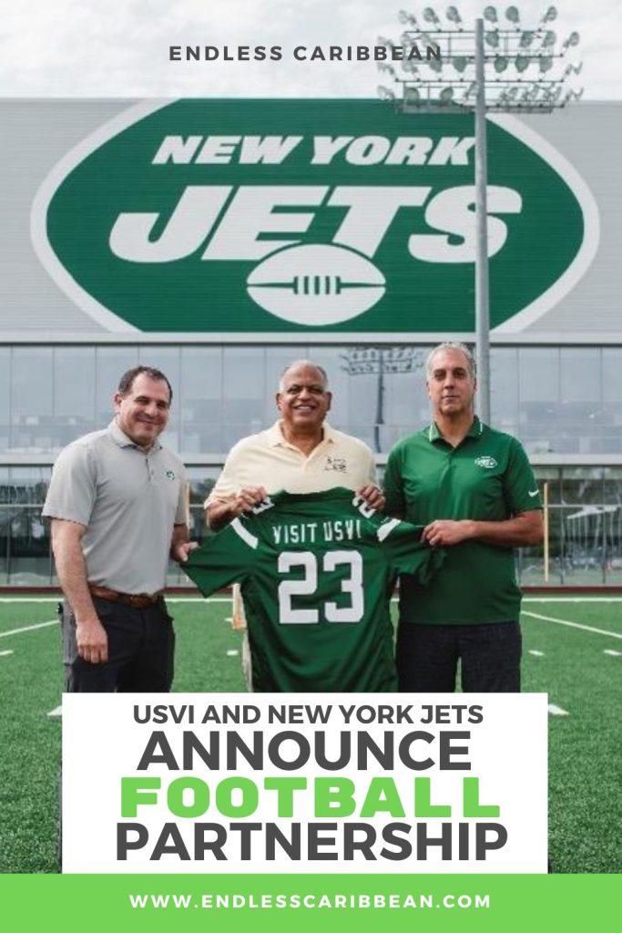 Endless Caribbean - Pinterest - USVI and New York Jets Announce Partnership
