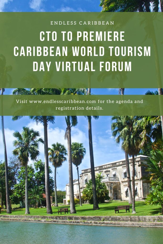 Endless Caribbean - Pinterest - CTO to Premiere Caribbean World Tourism Day Virtual Forum