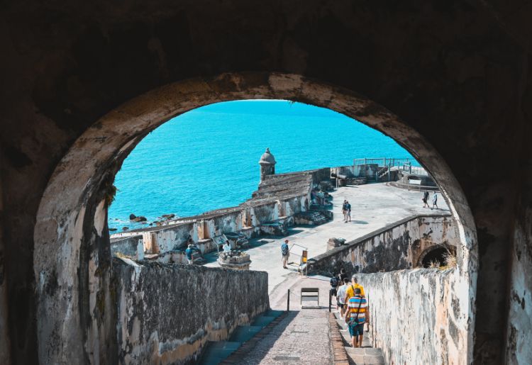 Old San Juan in Puerto Rico is one of the World Heritage Sites in the Caribbean.