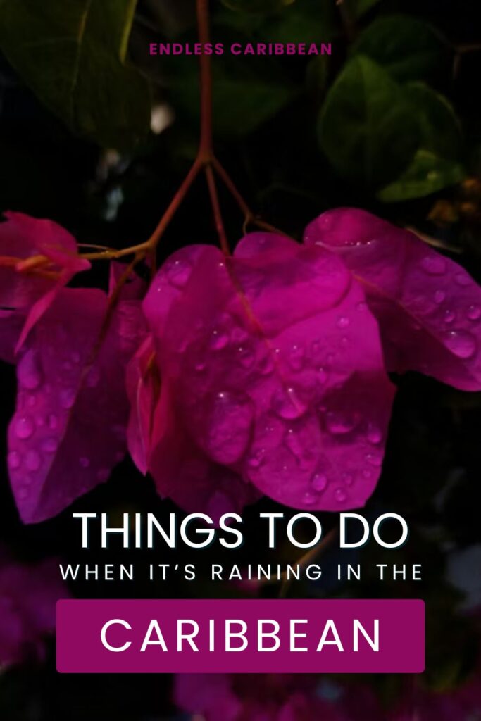 Endless Caribbean - Pinterest - Things to Do When It’s Raining in the Caribbean